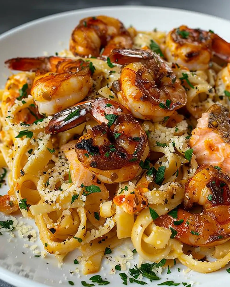Cajun Shrimp Pasta with Salmon: A Flavorful Indulgence at Home