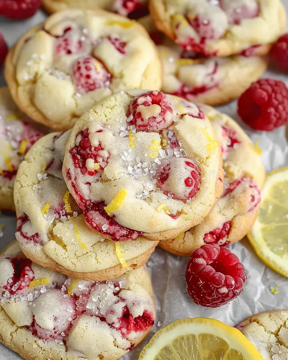 Lemon Raspberry Cookies: Easy and Delicious Homemade Treats