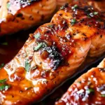 Honey Garlic Glazed Salmon