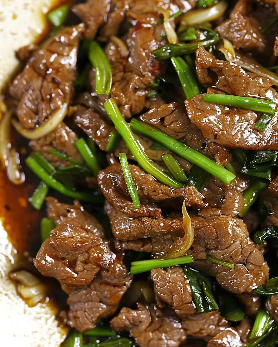 Mongolian Beef: Easy Recipe for a Flavorful Homemade Delight