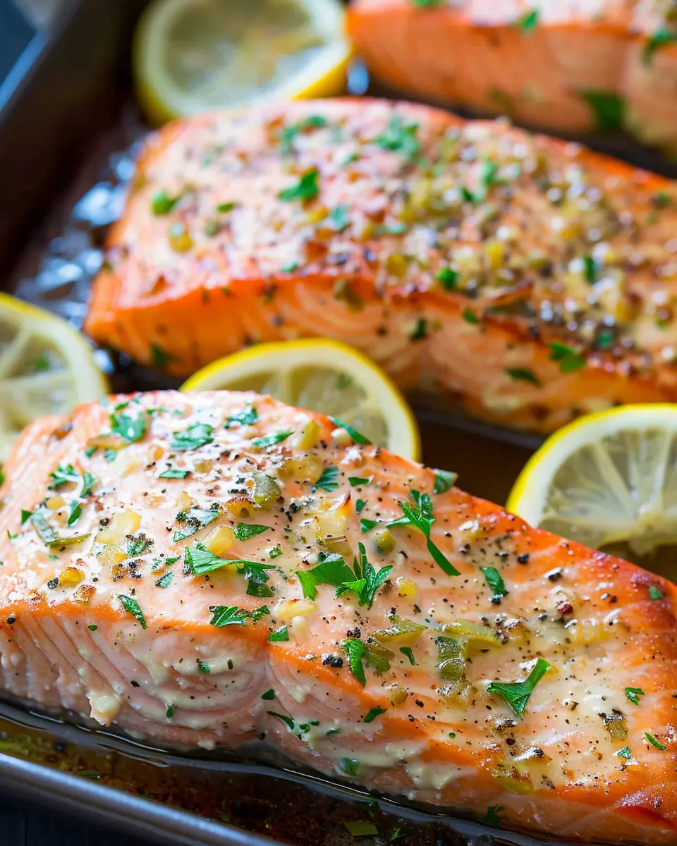 The Best Baked Salmon Recipe with Turkey Bacon Crunch