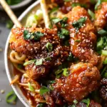 Baked Crunchy Hot Honey Chicken