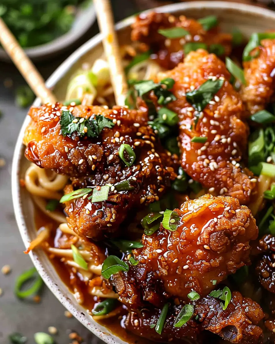 Baked Crunchy Hot Honey Chicken: Irresistibly Sweet & Spicy Delight