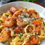 Cajun Shrimp Pasta with Salmon