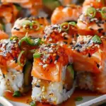 Spicy Salmon Sushi Bake Recipe