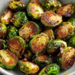 Hot Honey Brown Butter Brussels Sprouts