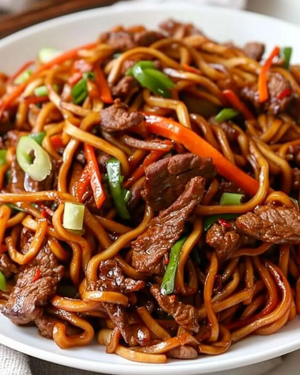 Easy Beef Lo Mein: A Flavorful and Quick Homemade Delight