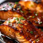 Honey Garlic Glazed Salmon